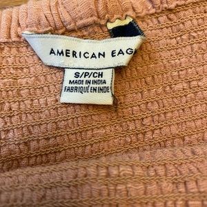 Pink American Eagle top